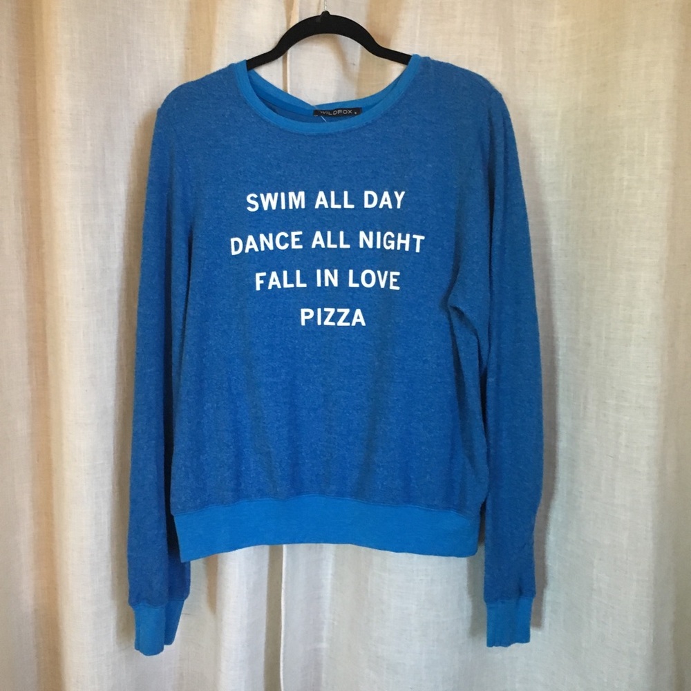 NWOT Wildfox Swim All Day Sweater
